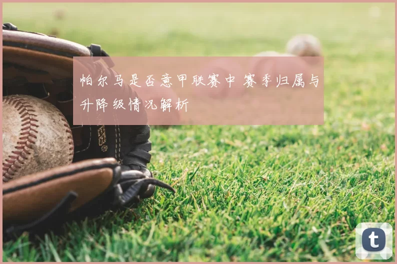 帕尔马是否意甲联赛中 赛季归属与升降级情况解析