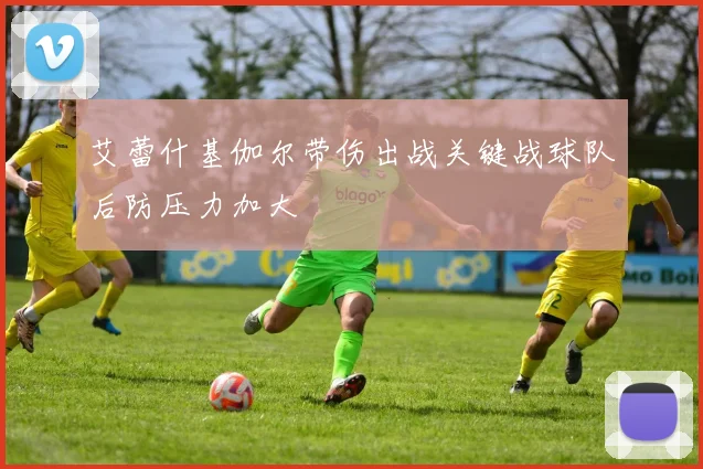 艾蕾什基伽尔带伤出战关键战球队后防压力加大